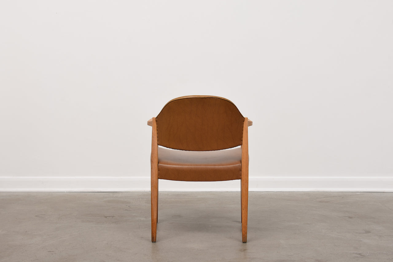 1960s Swedish oak armchair