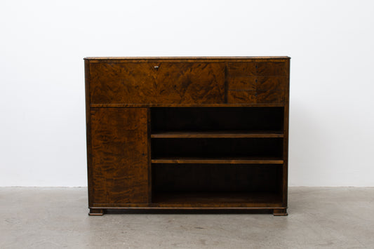 1930s Swedish birch secretary