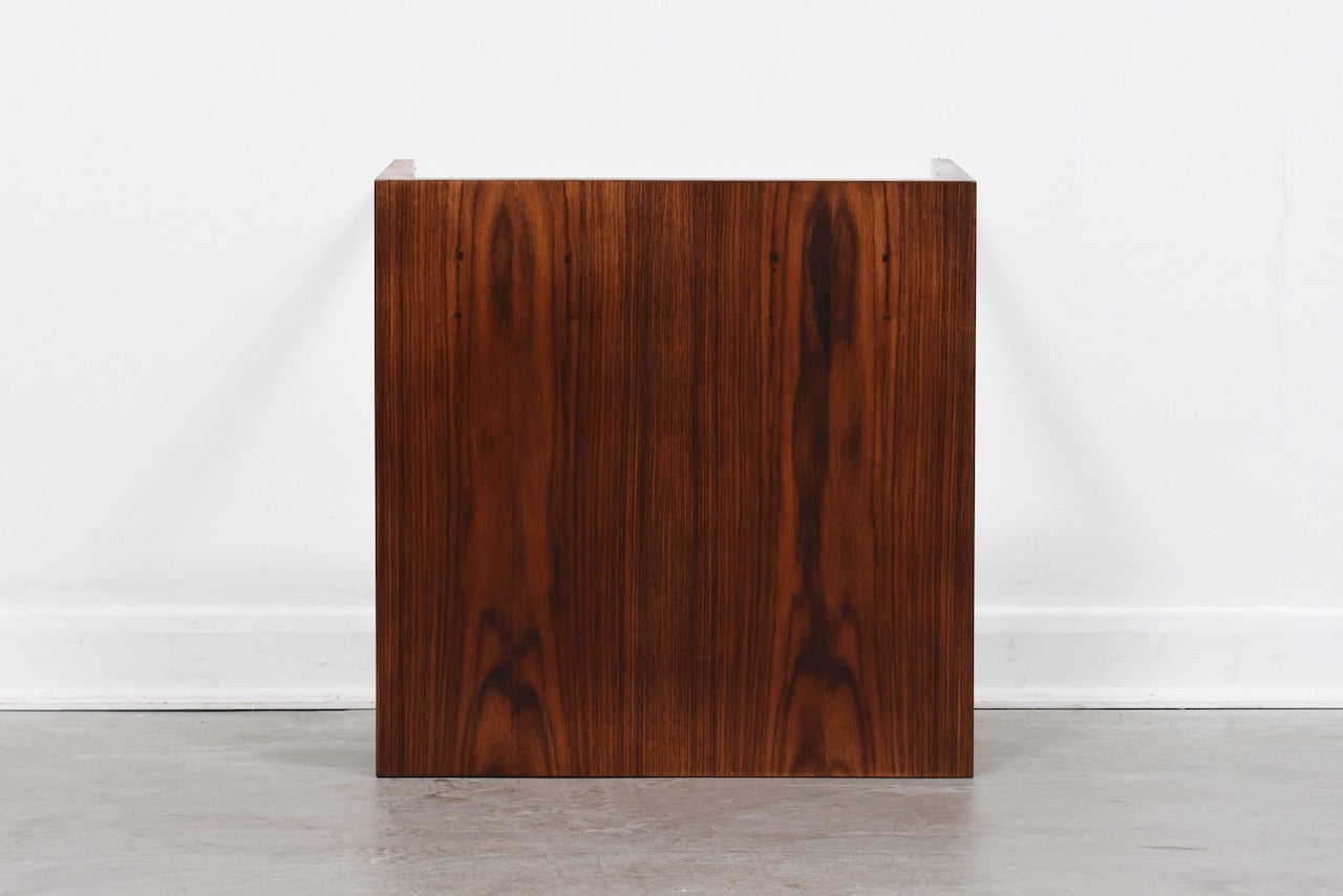 Square rosewood table by Haslev