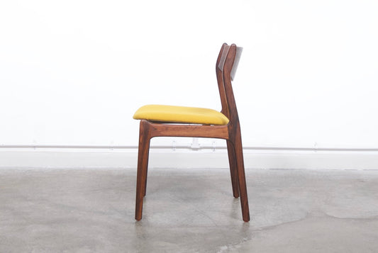 Set of rosewood dining chairs by P.E. Jørgensen for Farso Stolefabrik