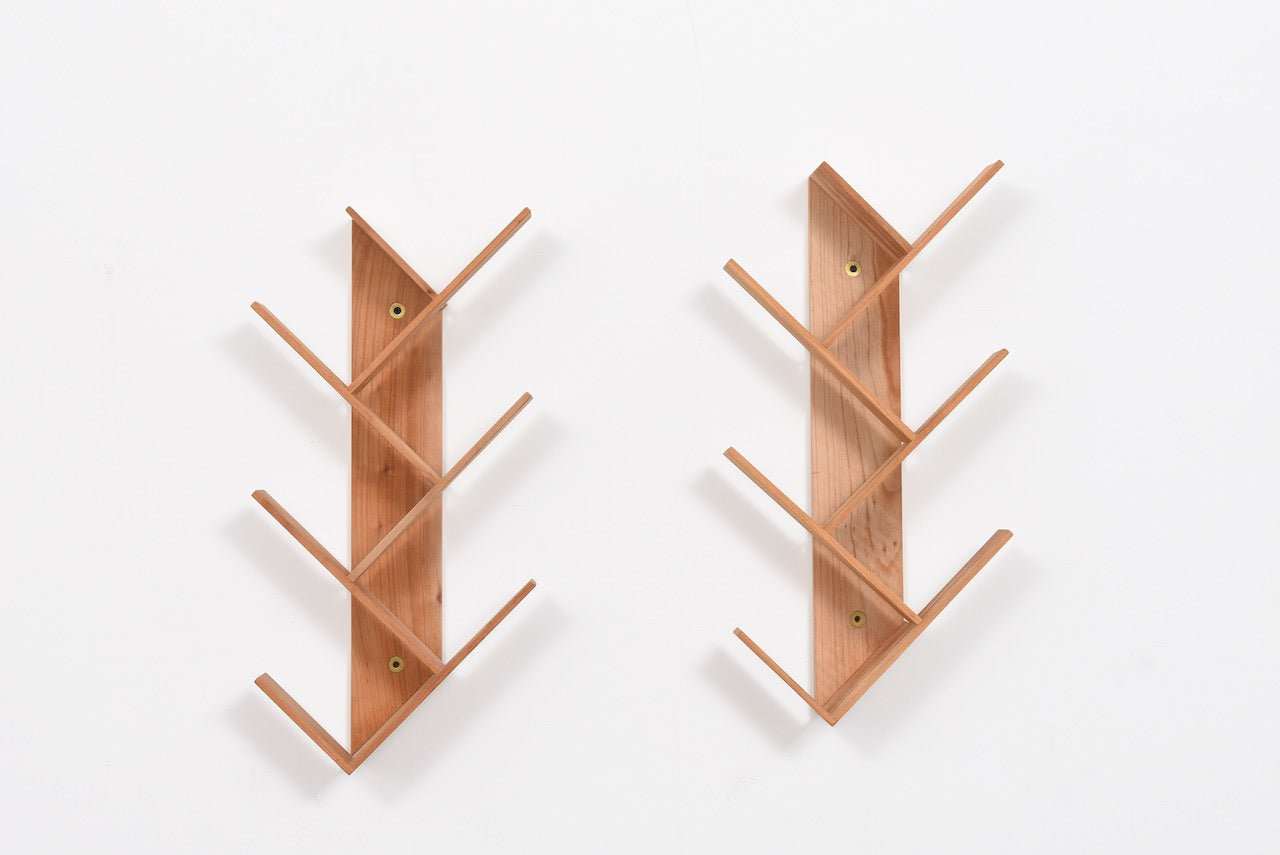 Two available: Wall shelves by Maud Hultberg