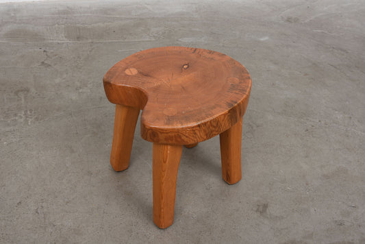 1970s Swedish pine stool