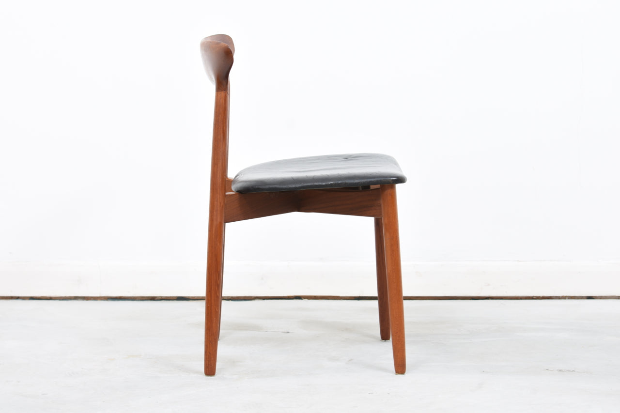 Two available: Teak chairs by Harry Østergaard