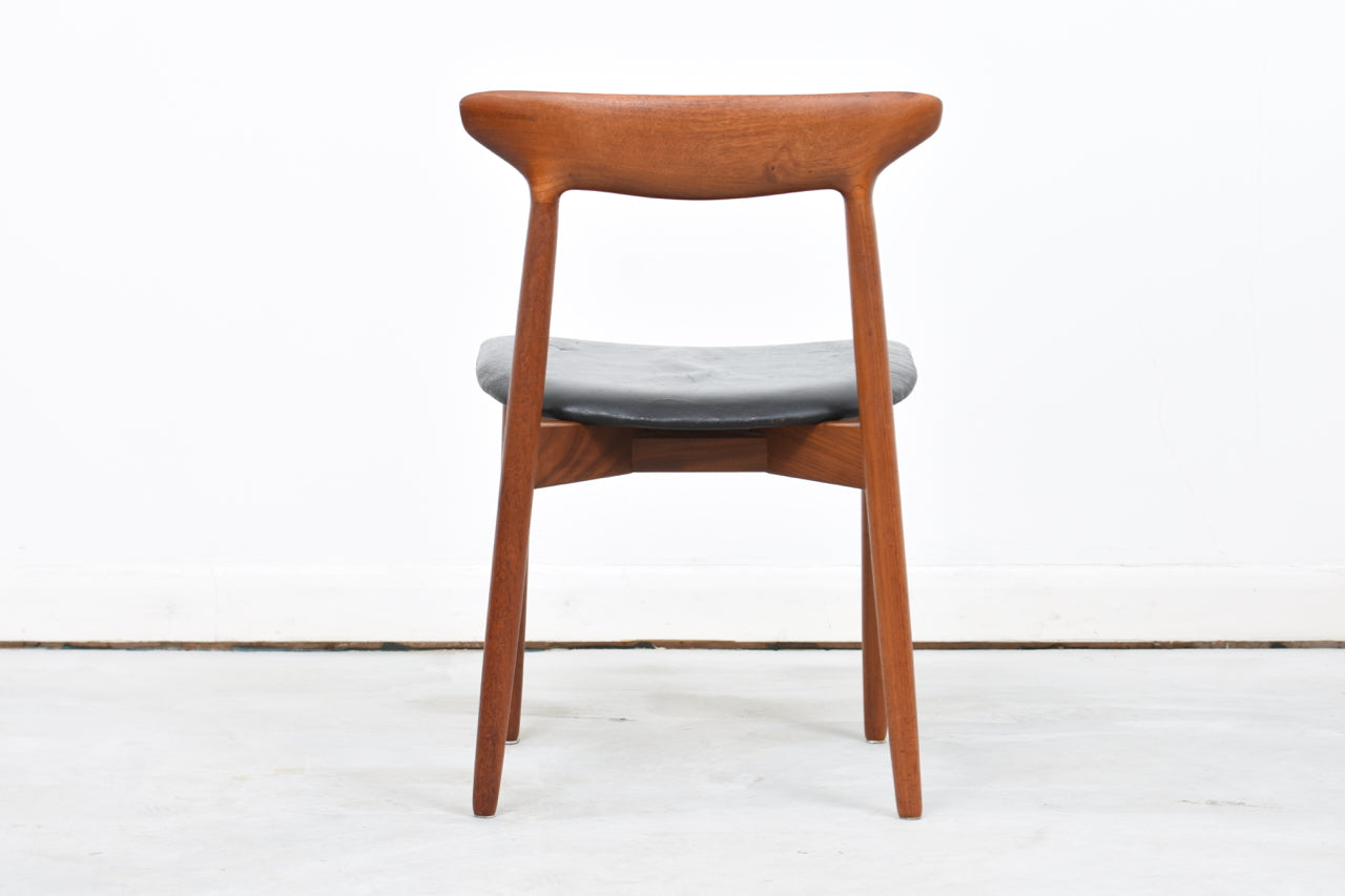 Two available: Teak chairs by Harry Østergaard