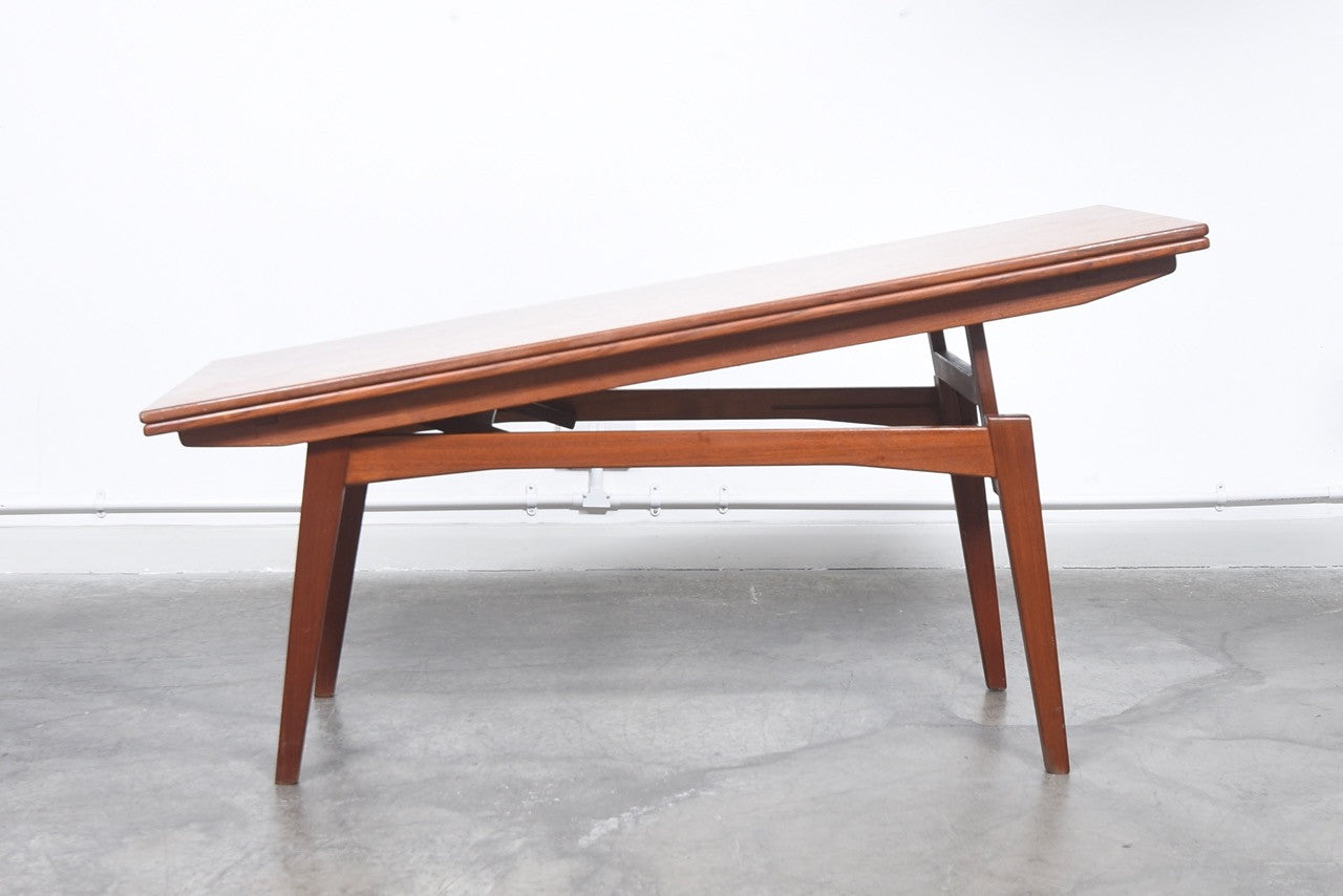 Coffee table / dining table in teak