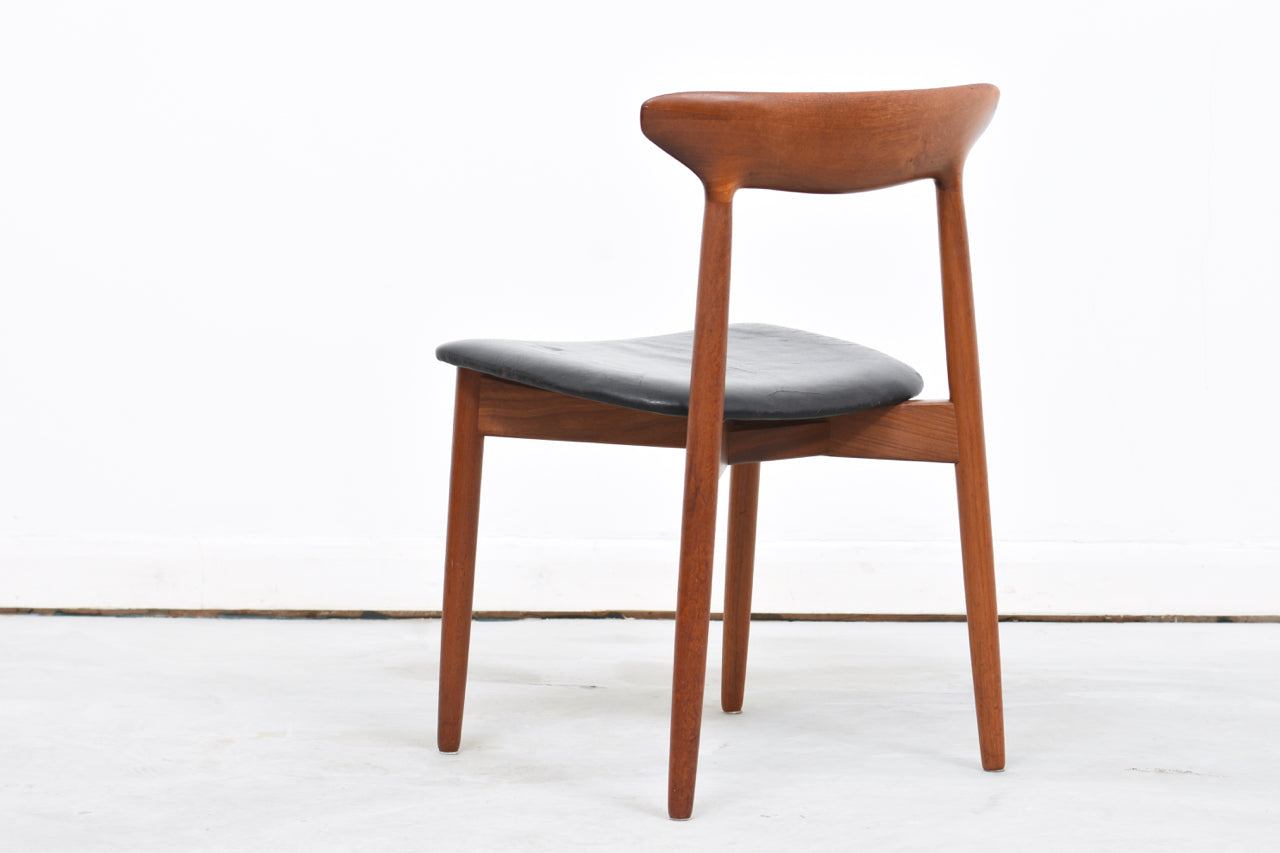 Two available: Teak chairs by Harry Østergaard