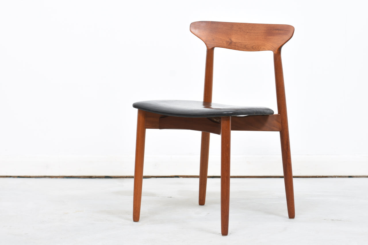 Two available: Teak chairs by Harry Østergaard