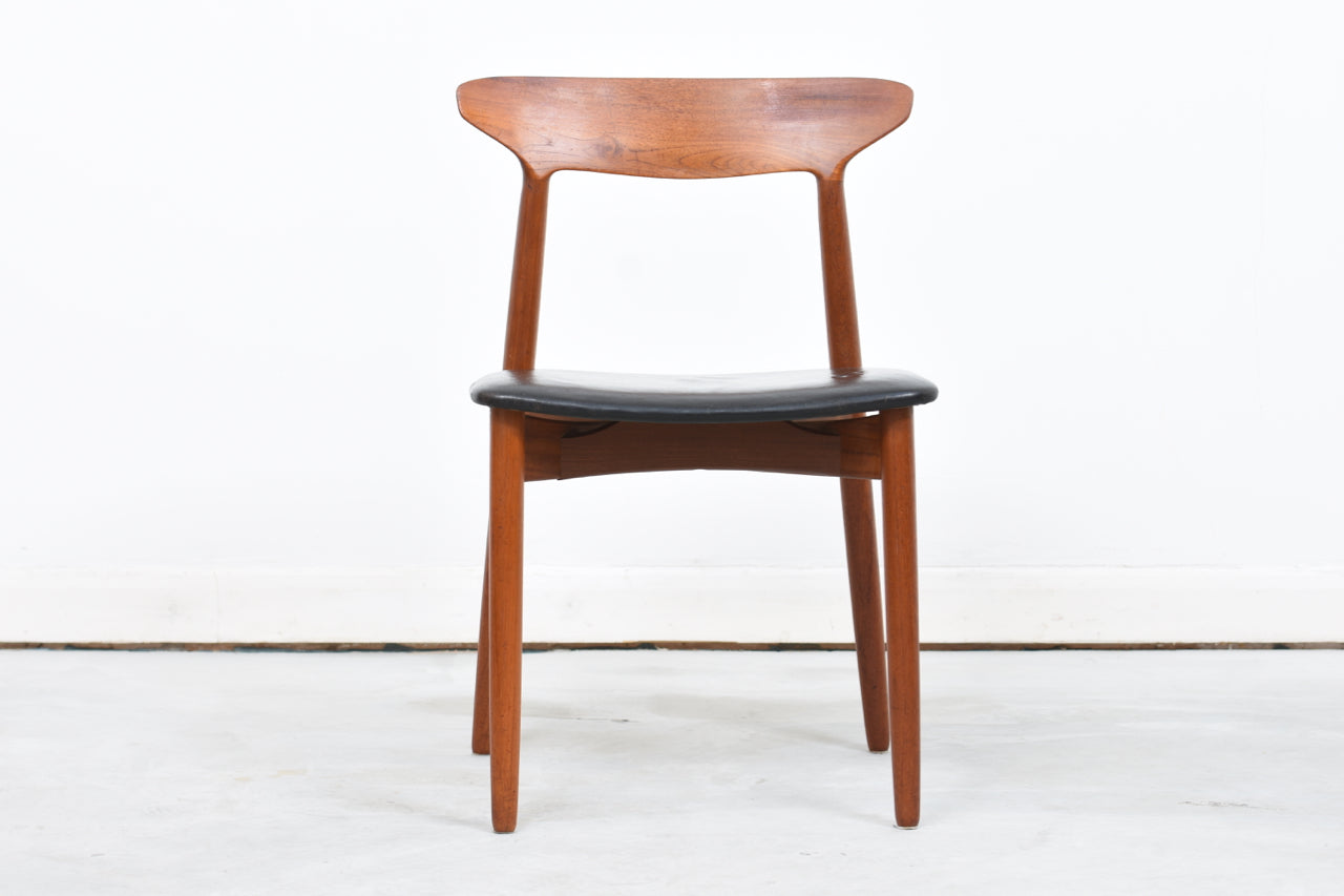 Two available: Teak chairs by Harry Østergaard