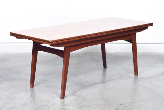 Coffee table / dining table in teak