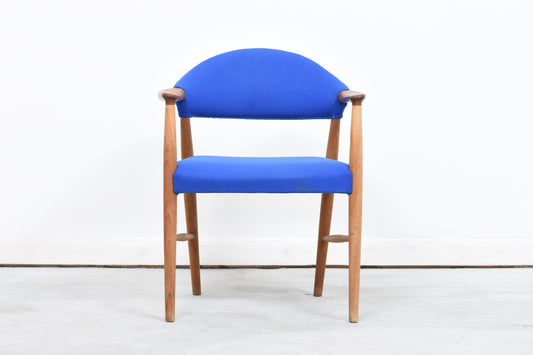 Two available: Teak + oak armchair by Kurt Olsen