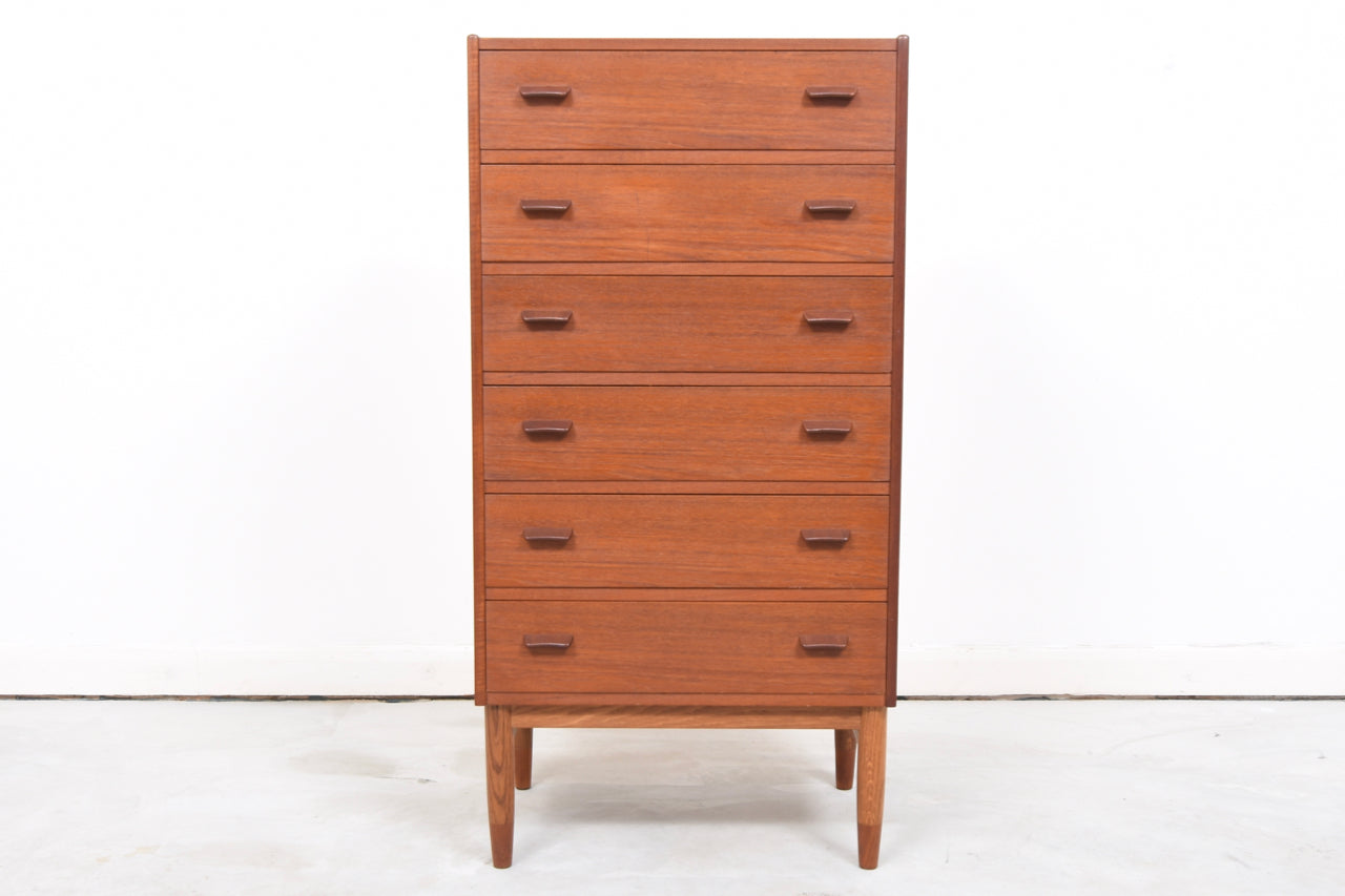 Teak chest of drawers by Poul Volther