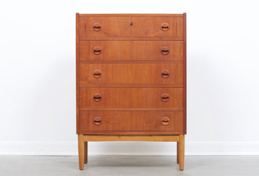 Teak chest of drawers by Kai Kristiansen