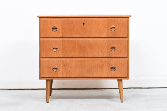 1950s chest of three drawers