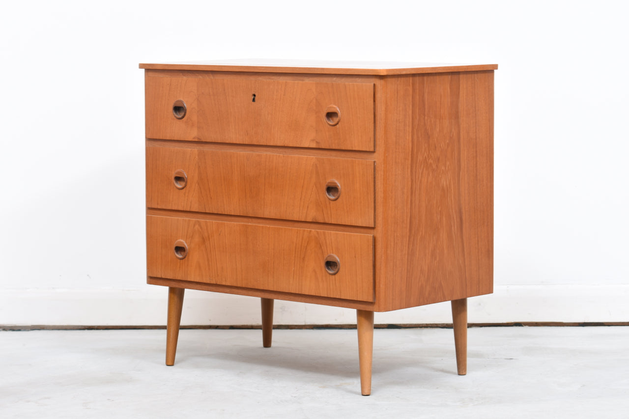 1950s chest of three drawers