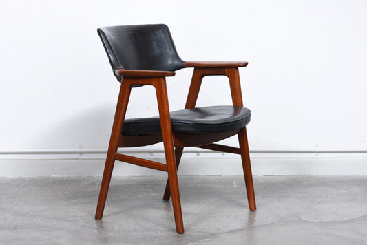 Teak armchair by Erik Kirkegaard no. 1