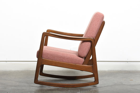 Rocking chair by Ole Wanscher