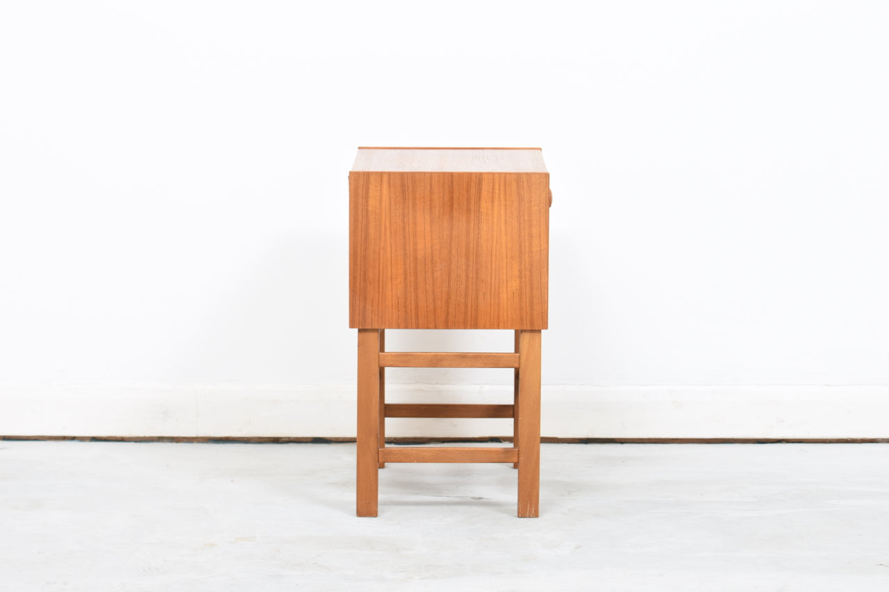 Pair of 1970s teak bedside tables