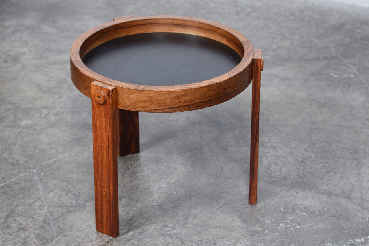 Rosewood side table by Dyrlund