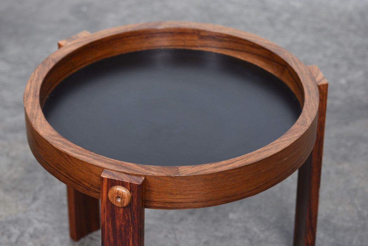 Rosewood side table by Dyrlund