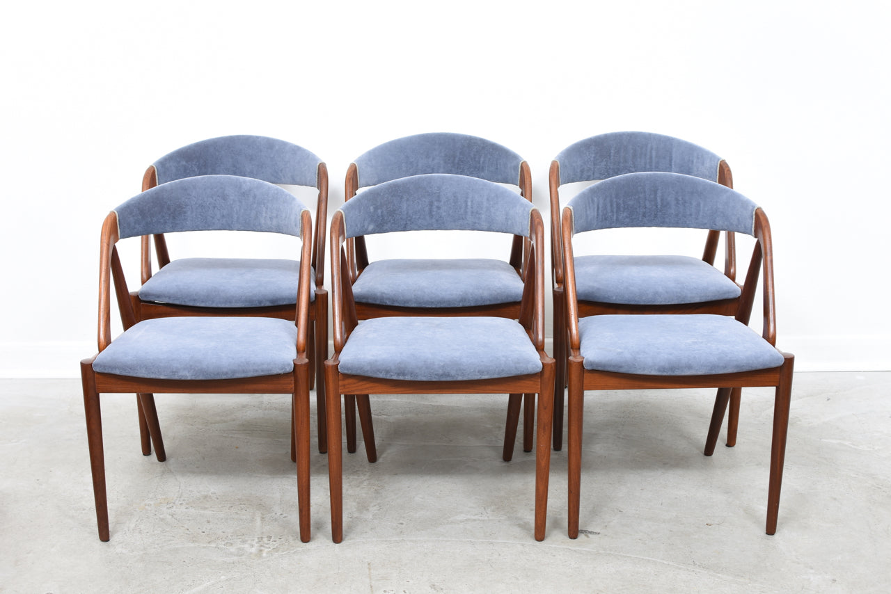 Set of four dining chairs by Kai Kristiansen