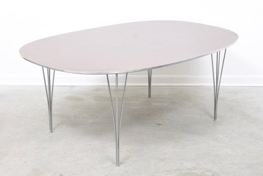 Vintage Super-Elliptical table by Fritz Hansen