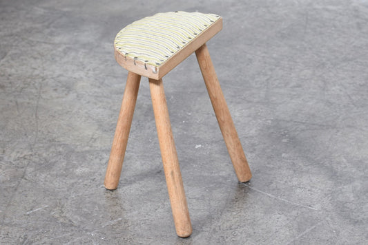 Two available: Oak milking stools