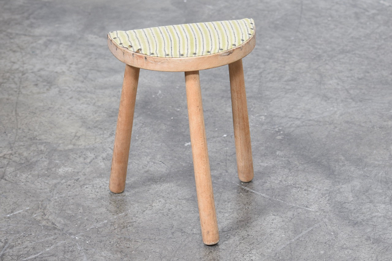 Two available: Oak milking stools