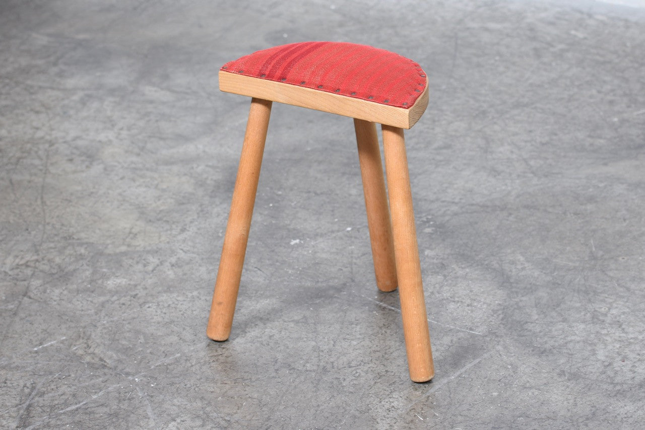 Two available: Oak milking stools
