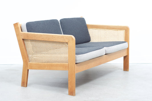 Two seat sofa by Bernt Petersen with reversible cushions