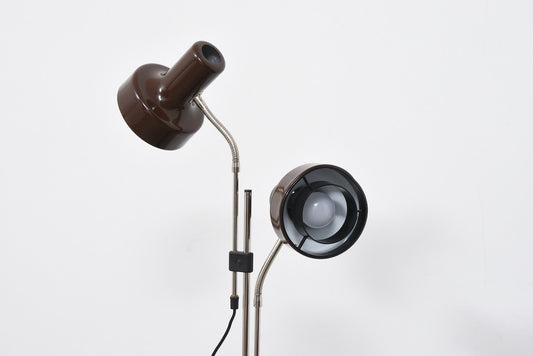 1960s twin-headed floor lamp by Hans-Agne Jakobsson