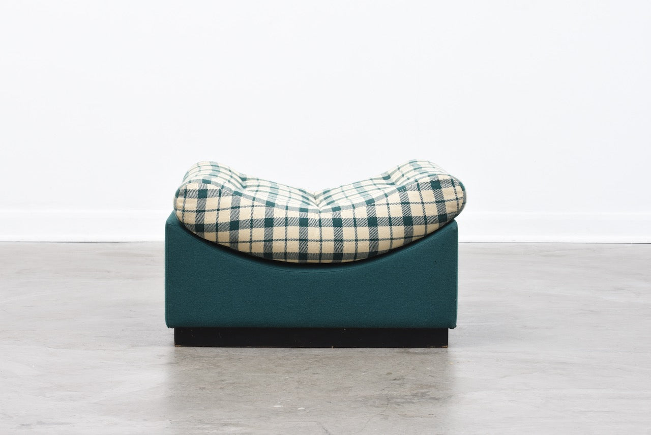 Cubus lounge chair and ottoman by Rud Thygesen + Jonny Sørensen