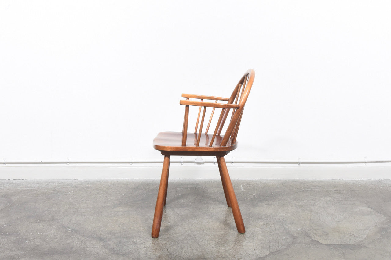 Occasional chair by A.G. Schneck for Fritz Hansen