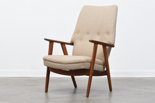 High back lounge chair by Kurt Olsen
