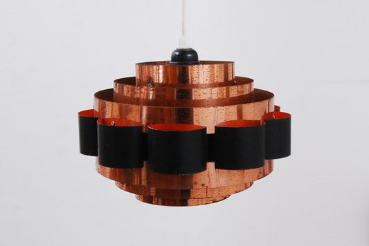 Copper ceiling light by Coronell