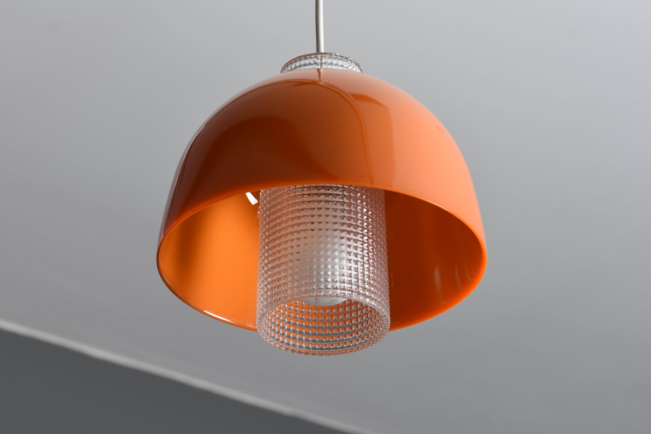 Glass ceiling pendant by Orrefors