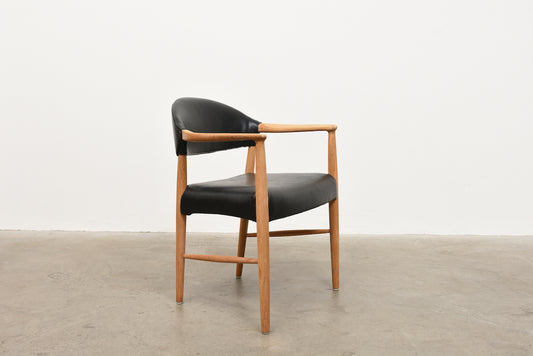 Oak armchair by Ejnar Larsen & Aksel Bender Madsen