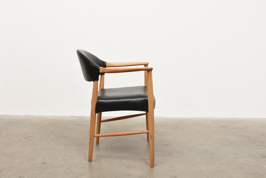 Oak armchair by Ejnar Larsen & Aksel Bender Madsen