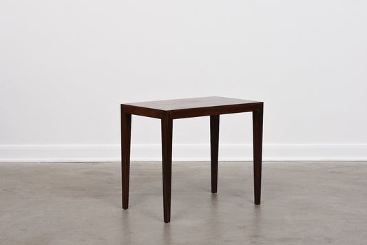 Rosewood side table by Haslev