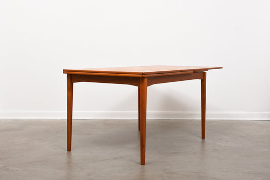 1960s extending dining table in teak