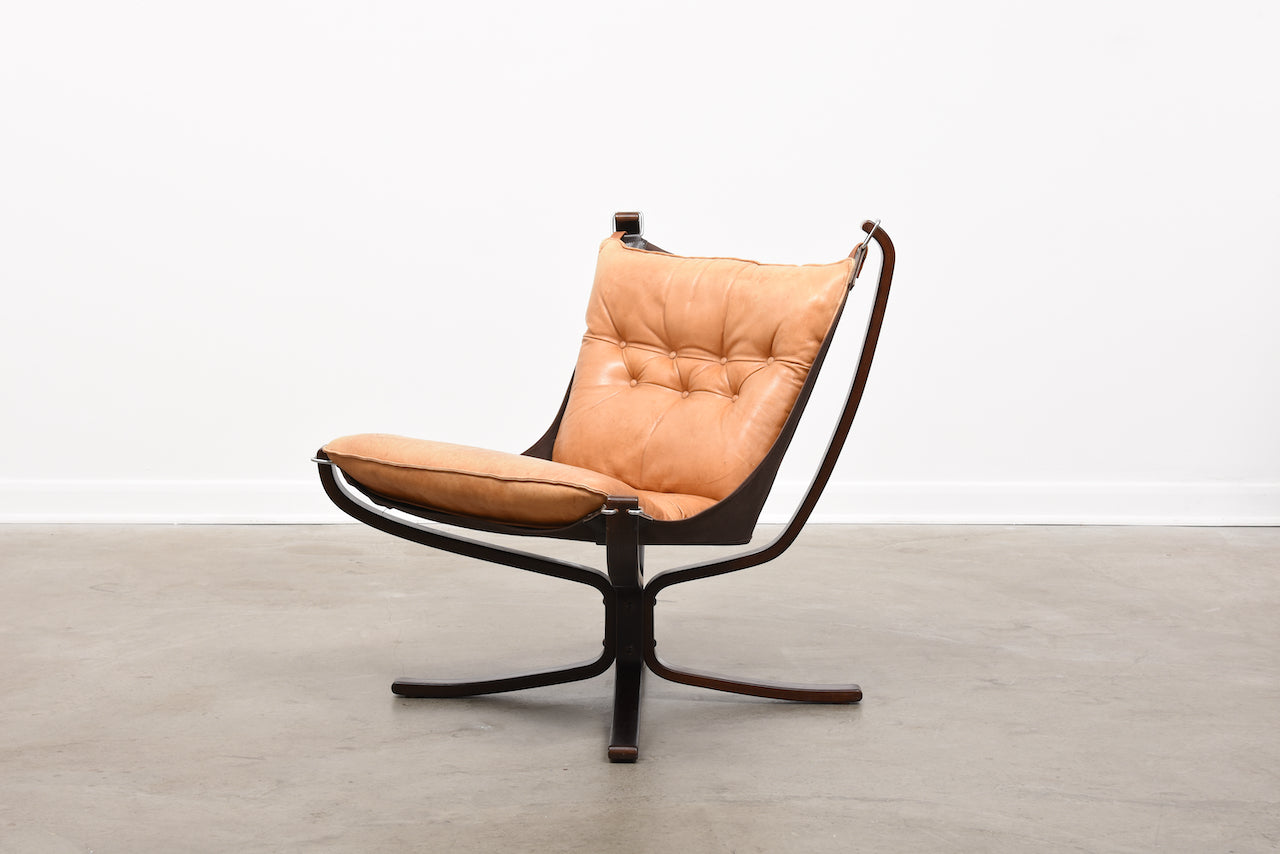 1970s Falcon chair by Sigurd Ressel