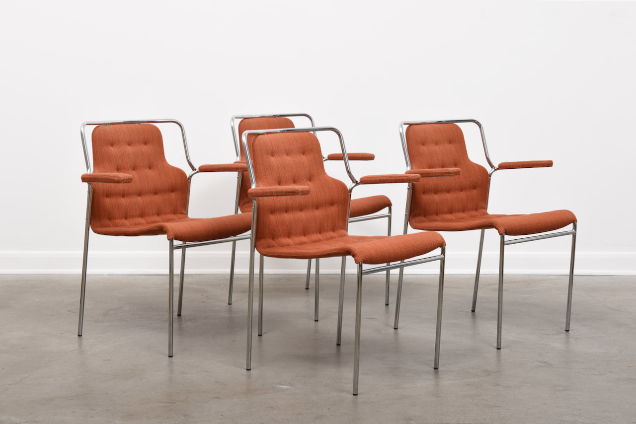 Four available: MI407 armchairs by Bruno Mathsson