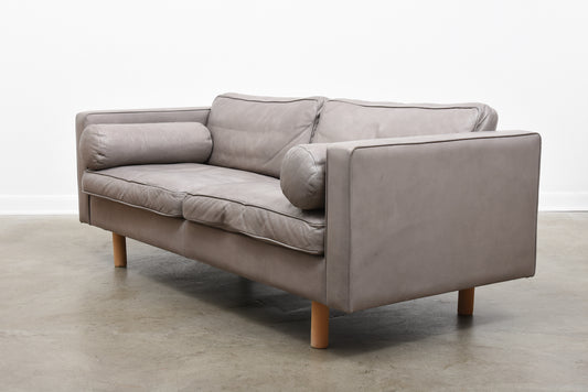 Leather sofa by Mogens Hansen