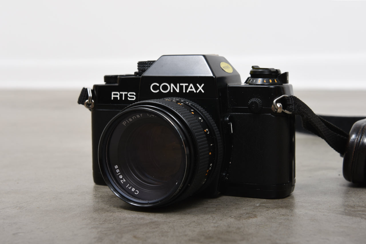 Contax RTS-II SLR camera with Carl Zeiss lens