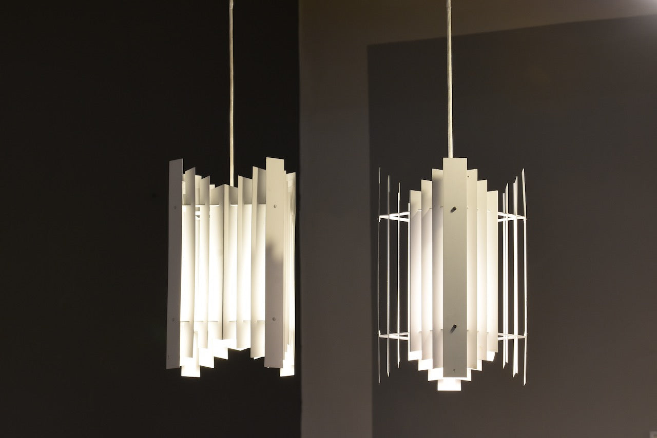 Two available: Ceiling lights by Preben Dahl
