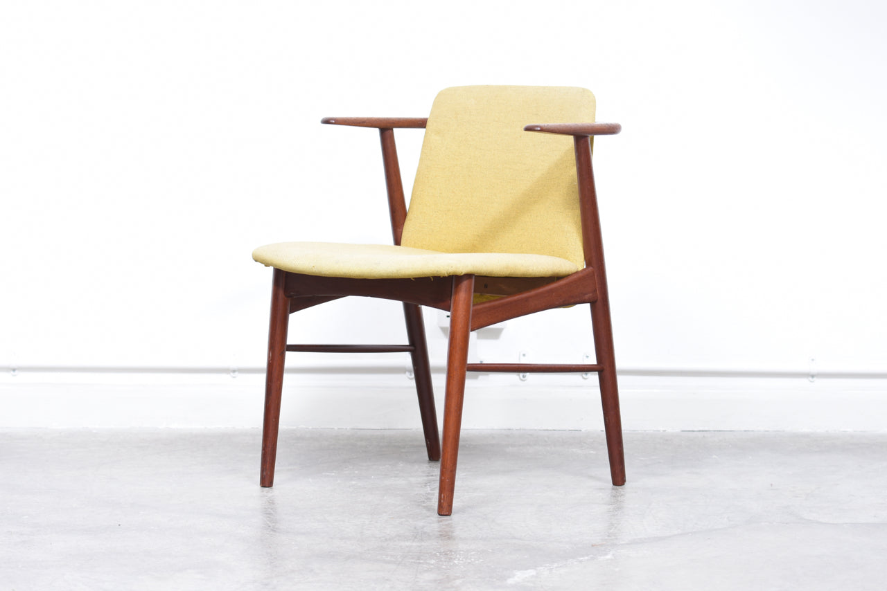 Teak armchair by Hans Olsen for Bramin Møbler