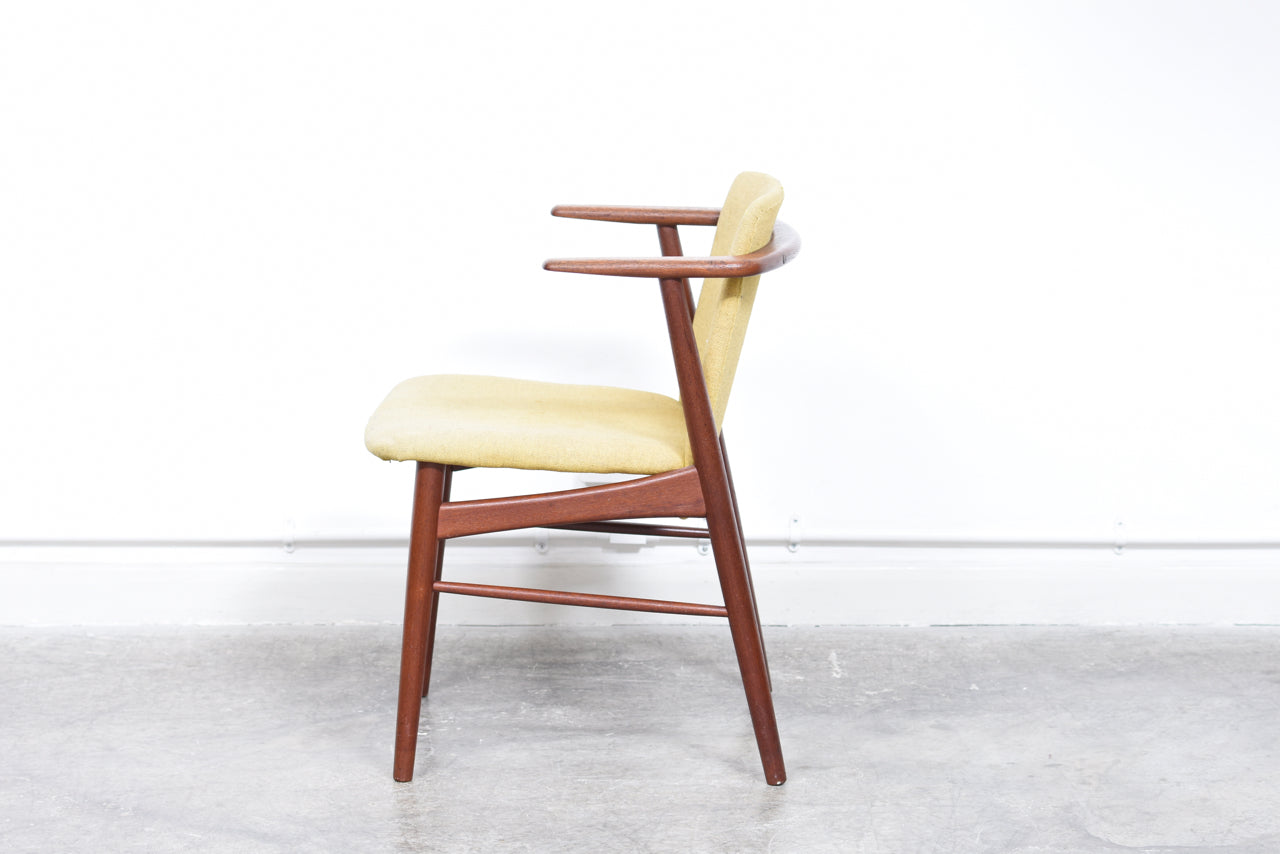 Teak armchair by Hans Olsen for Bramin Møbler