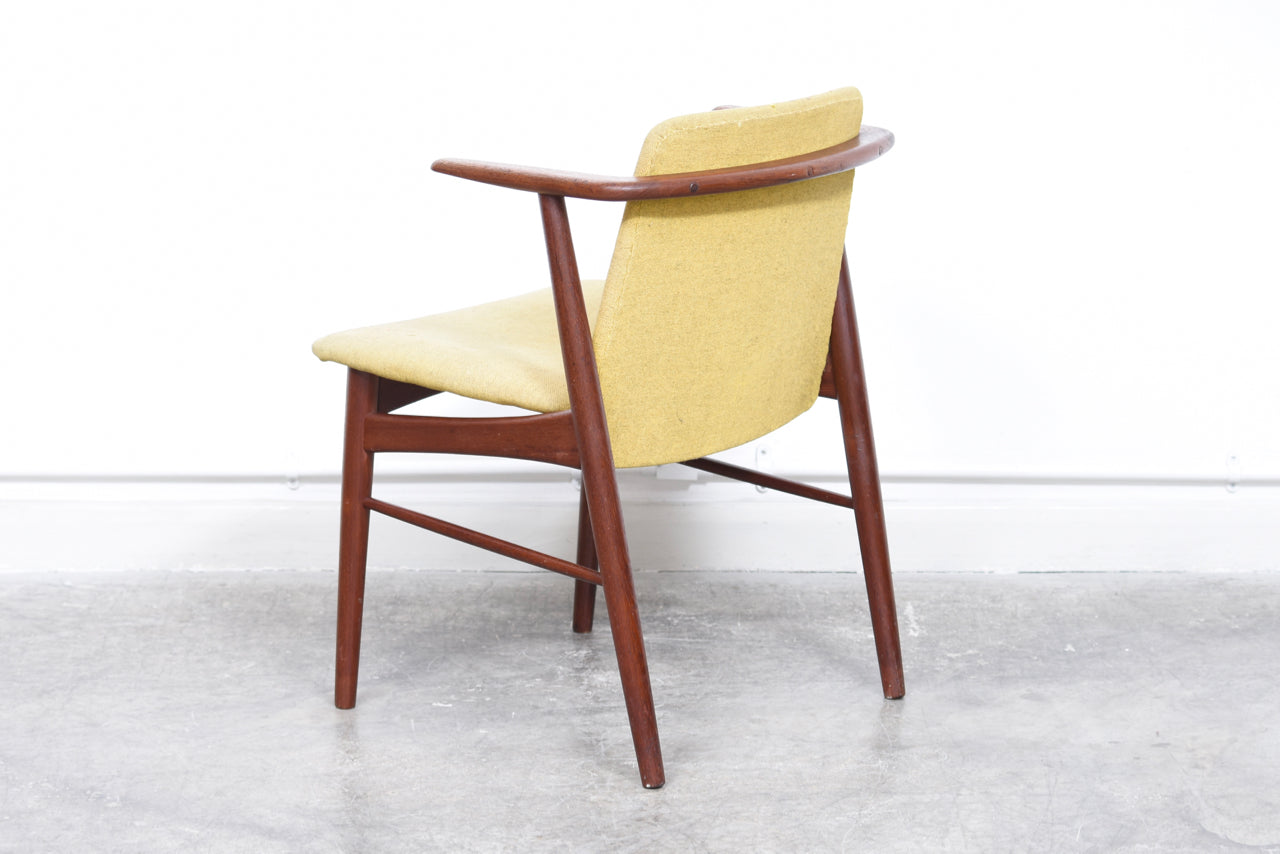 Teak armchair by Hans Olsen for Bramin Møbler