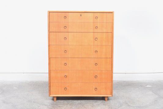 Finnish chest of drawers in birch