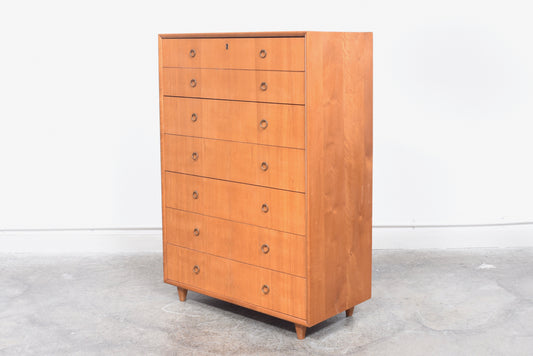 Finnish chest of drawers in birch