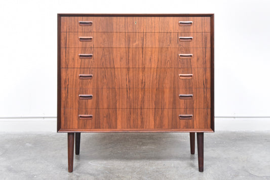 1960s Danish chest of drawers in rosewood